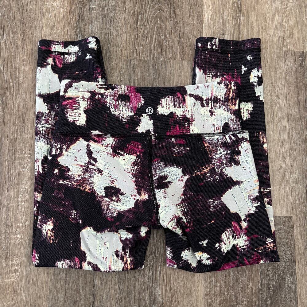 Lululemon Wunder Under Crop III Kara Blossom Multi - Size: 6 - Picture 7 of 7